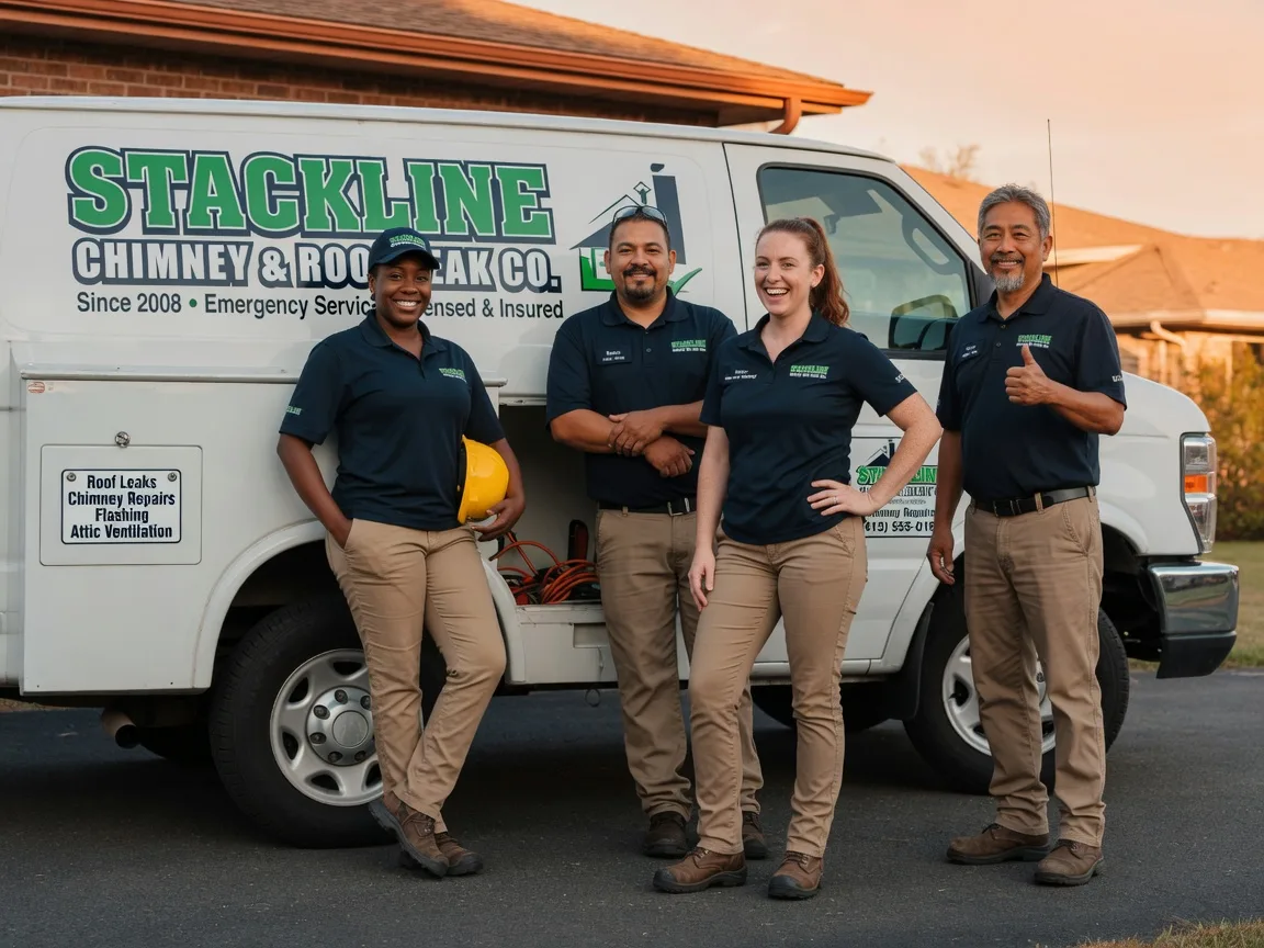Chimney flashing repair company in Harman, WV